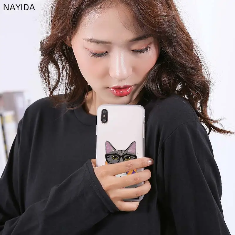 Soft Case For Xiaomi 11 10 8 A2 A3 Cc9 Lite Mi Pro 9se A1 6X 5X Cover Cute Coffee Milk Drink Cat | Мобильные телефоны и