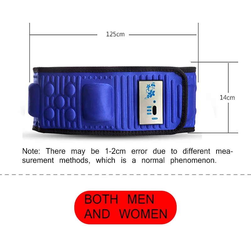 

Electric Slimming Belt Lose Weight Fitness Massage X5 Times Sway Vibration Abdominal Belly Muscle Waist Trainer Stimula