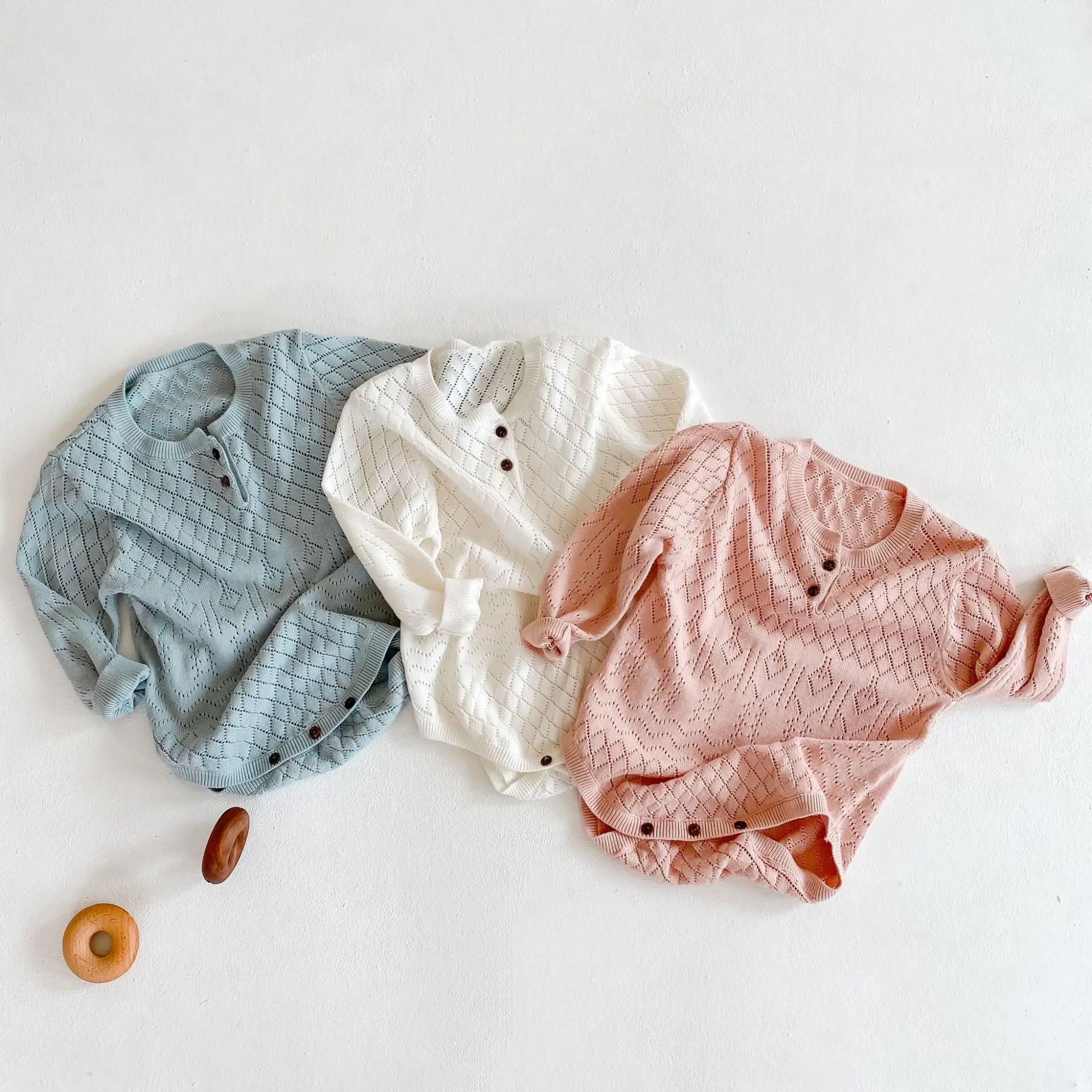 Трикотажный комбинезон для мальчиков Хлопковый новорожденных и девочек Одежда