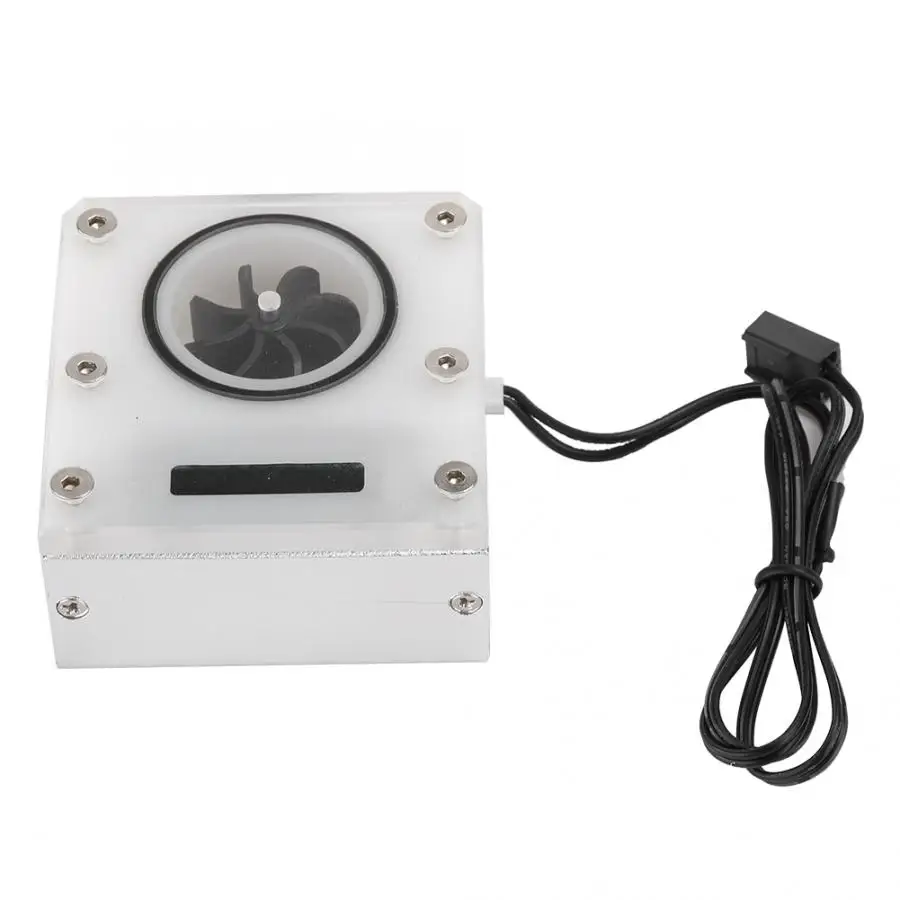 Акриловое волокно ПК водяное охлаждение индикатор расхода с двойной Температура