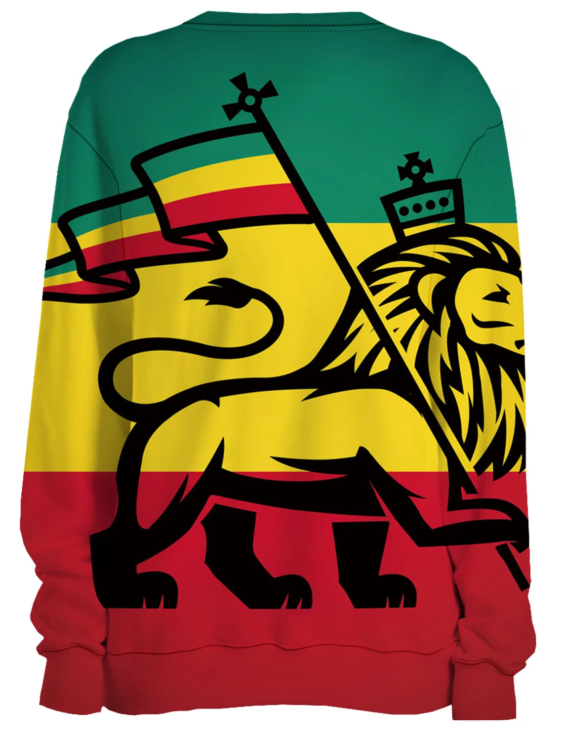 Лев флаг толстовки Топы Блузка 3D цифровой полиэстер для мужчин спортивная одежда