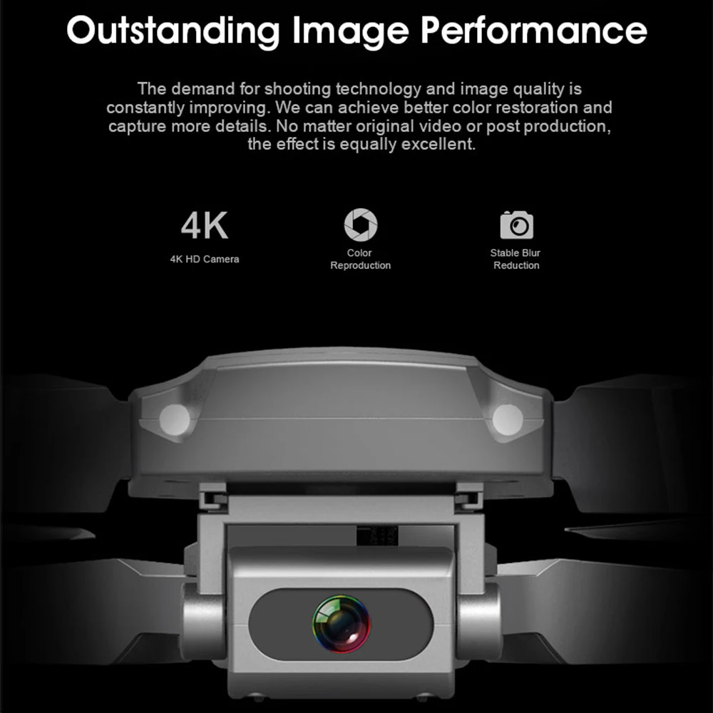 новый e68 дрон hd широкий формат 4k wi f