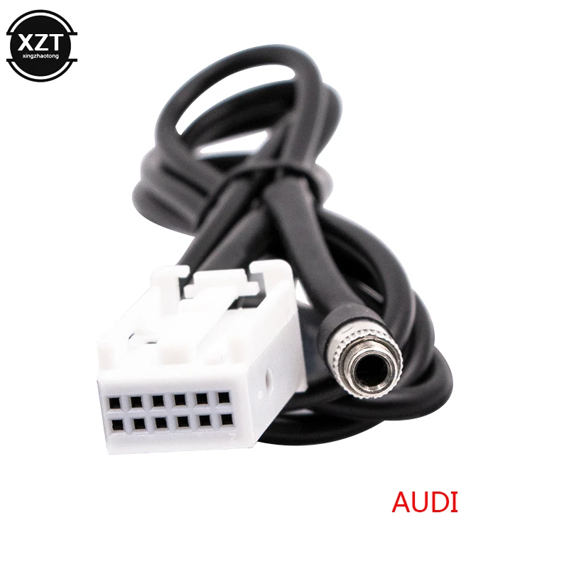 Автомобильный входной кабель 3 5 мм AUX аудио MP3 для Audi A3 TT A4 S4 A6 A8 A8L 2007 2014|Кабели