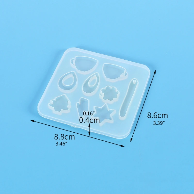 

Handmade Dangle Earrings Pendant Resin Molds Jewelry Silicone Earrings Molds