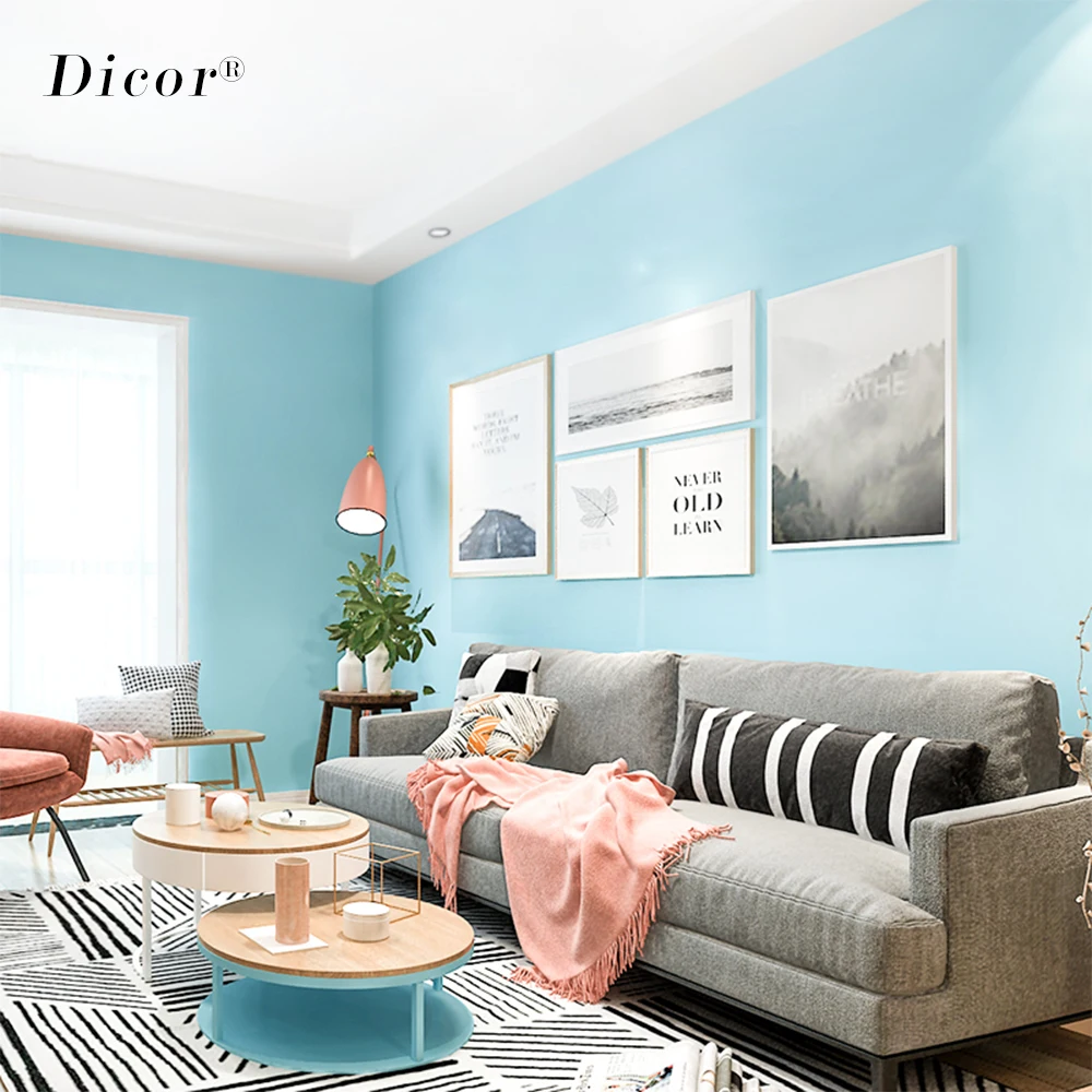 Самоклеящиеся водонепроницаемые ПВХ обои карамельных цветов толщиной 500 см