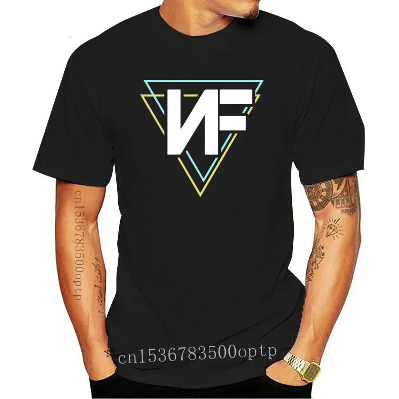 

New NF Rapper 2021 Men's Shirt Elegant Slogan Personalized Summer Casual Gift Top Tee Cotton Casual Plus Size Tee Shirt
