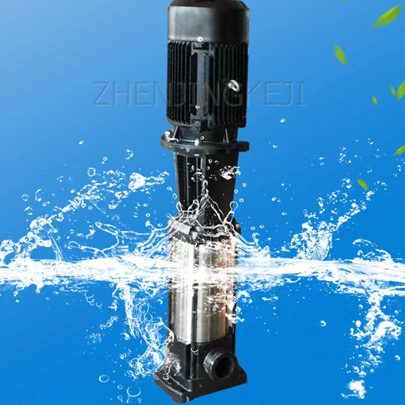 

Vertical Centrifugal Pump Stainless Steel Multistage Machine Constant Pressure Water Supply Fire Fighting Supercharge Equipment