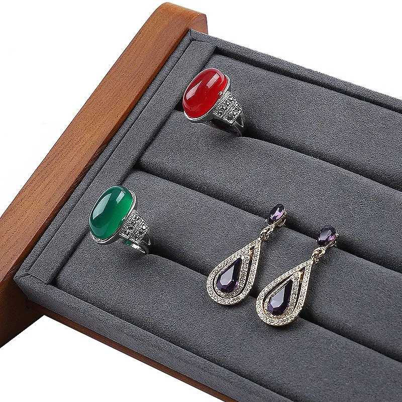 Ювелирные изделия Дисплей Стенд вертикальное кольцо полка дисплей стенд серьги