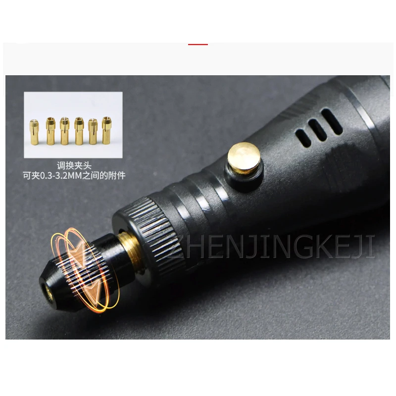 Электрическая мельница маленькая многофункциональная электрическая мини-дрель