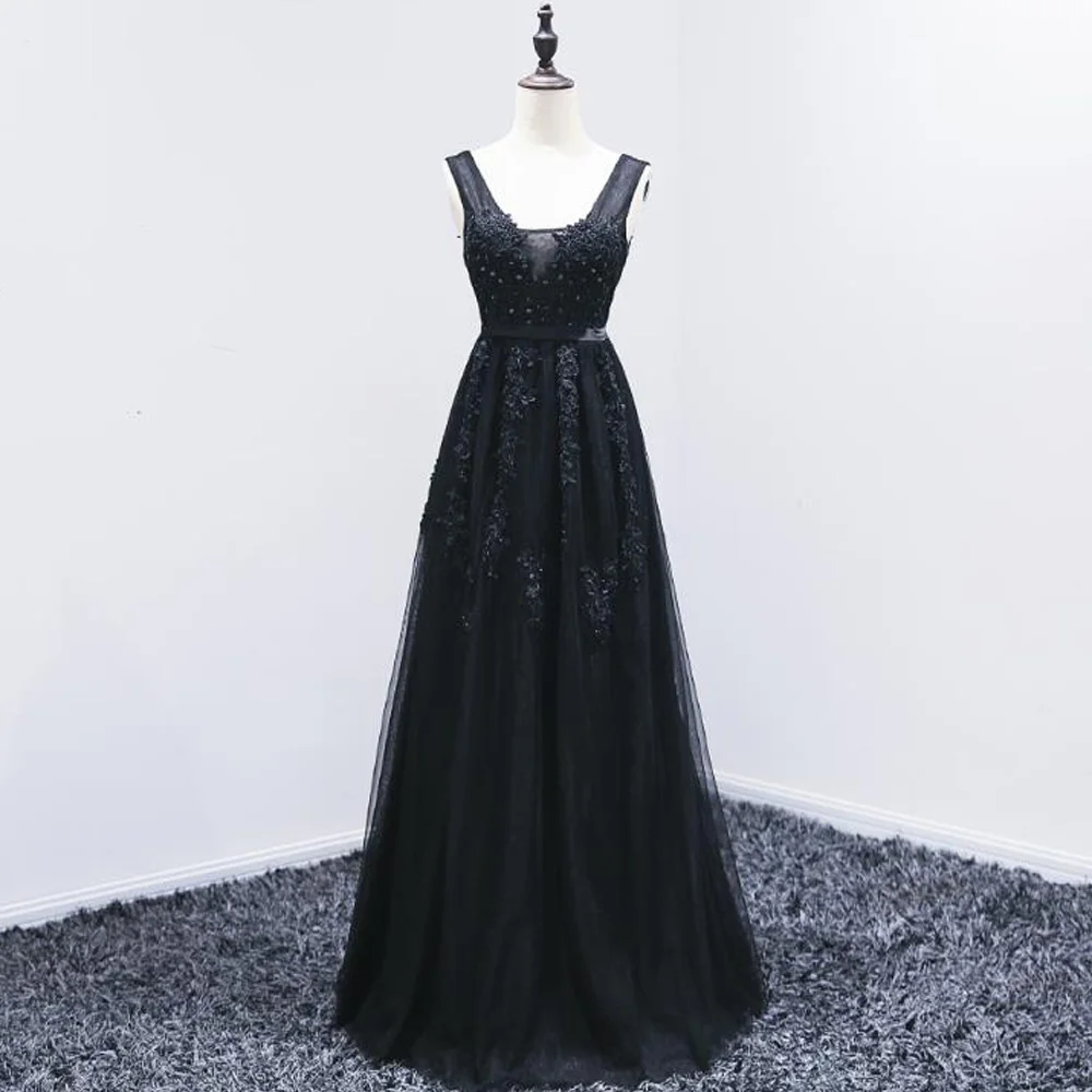 Plus Size Long Party Dress Women Flower Embroidery Tulle Evening Maxi Floor Length Lace Up Corset Prom Gown Robe de Soiree | Женская