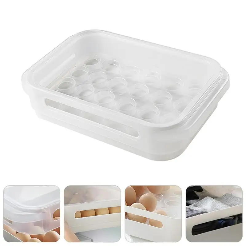 

1pc Protective Practical Premium Egg Storage Box Egg Storage Container Egg Holder