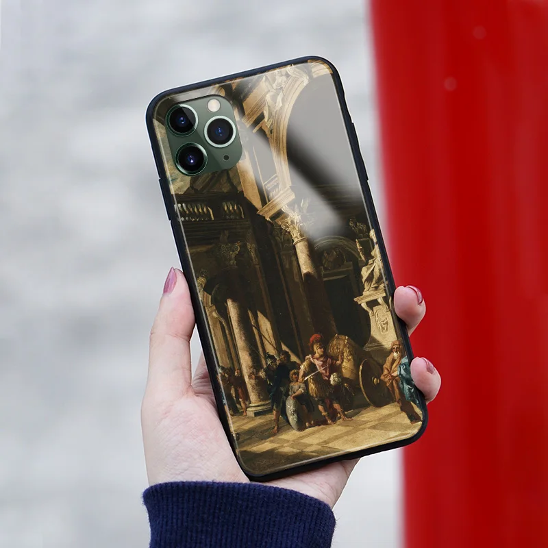 Ренессанс эстетика Живопись мягкий силиконовый чехол для телефона из