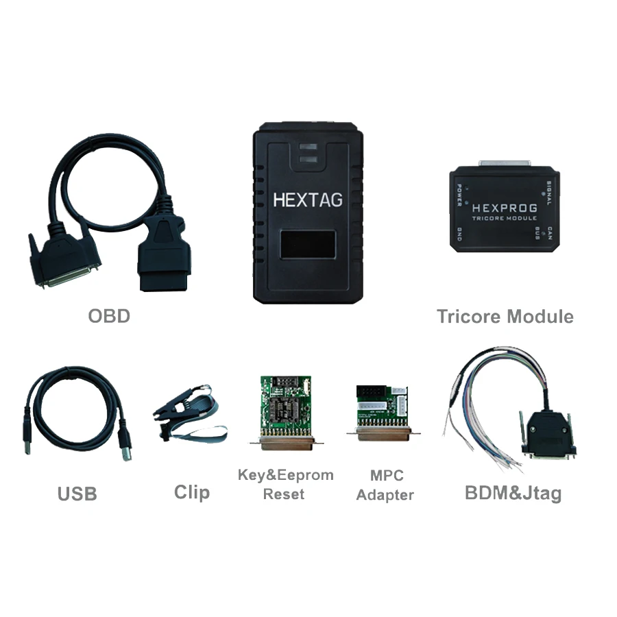 Оригинальный программатор Microtronik HexTag V1.0.8 с функцией BDM получите бесплатный