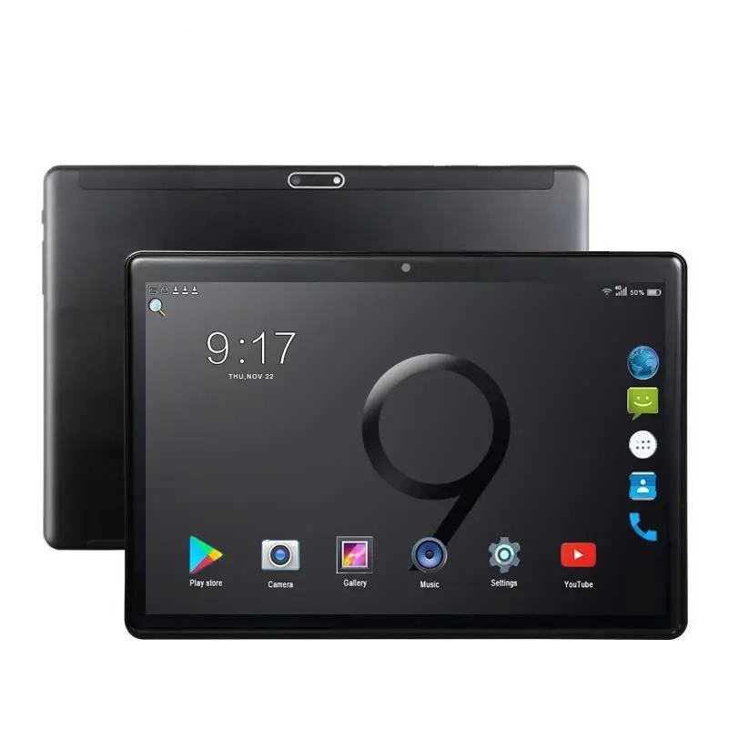 10-дюймовый планшет Android 10 0 8 + 128 ГБ заводская цена Hd IPS экран четырехъядерный OEM ODM Pc