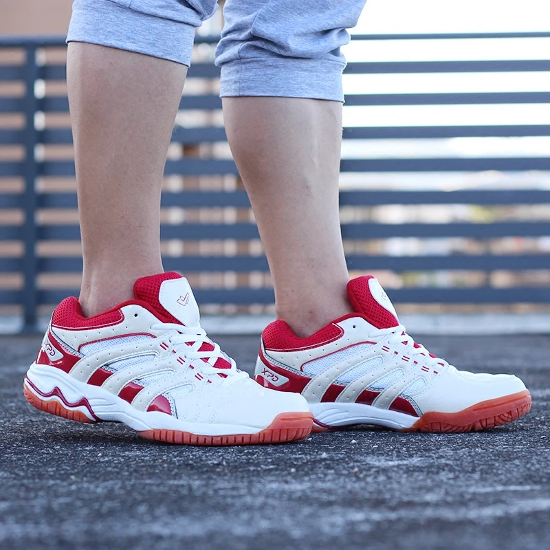 Унисекс высокое качество Аутентичные волейбольные туфли мужские легкие дышащие