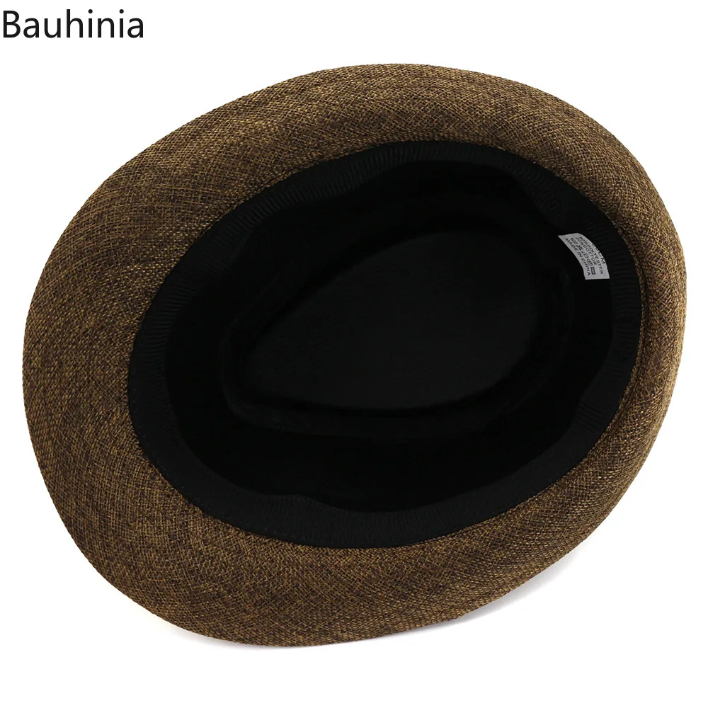 Bauhinia Зима Осень Новая мода для мужчин женщин fedoras джаз шляпа маленький Топ Кепка в