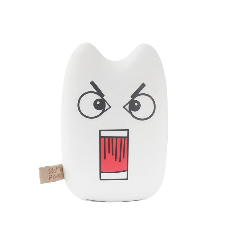 Power Bank 30000mAh Portable Charger Fast Powerbank Large-capacity Cute Cat External Battery Cartoon Mini Own Line Poverbank | Мобильные