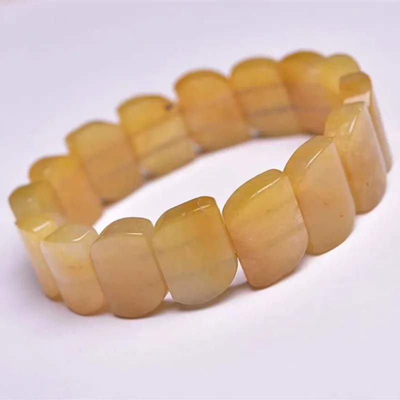 Браслеты из натурального хрусталя браслет со старым топазом для женщин и мужчин