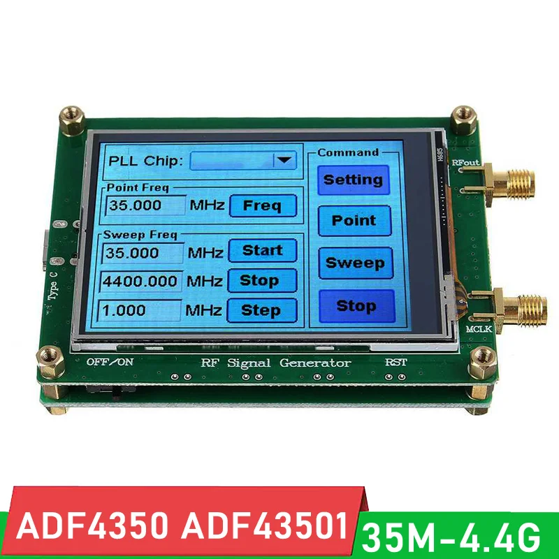 ADF4351 ADF4350 источник радиочастотного сигнала 35M 4 4G генератор сигналов