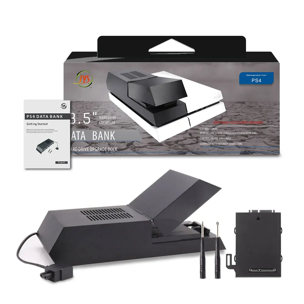 

3.5 inch Extenal Hard Drive Enclosure SATA Hard Drive Upgrade Dock Adapter for PlayStation 4 PS4 CUH 1000 1200 Series Console