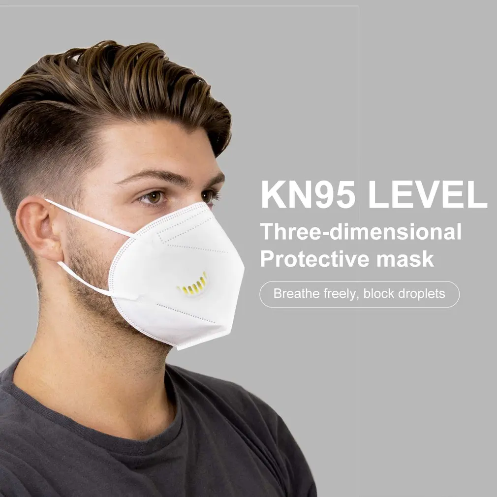 

50PCS FFP2 Mask Protective Mask 5 Layer 95% Filter Respirator ffp2mask Approved FPP2 Protective ffp2mask CE mascarillas