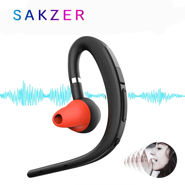 Спортивная беспроводная гарнитура D15 деловые Bluetooth наушники для IOS Android мужские и