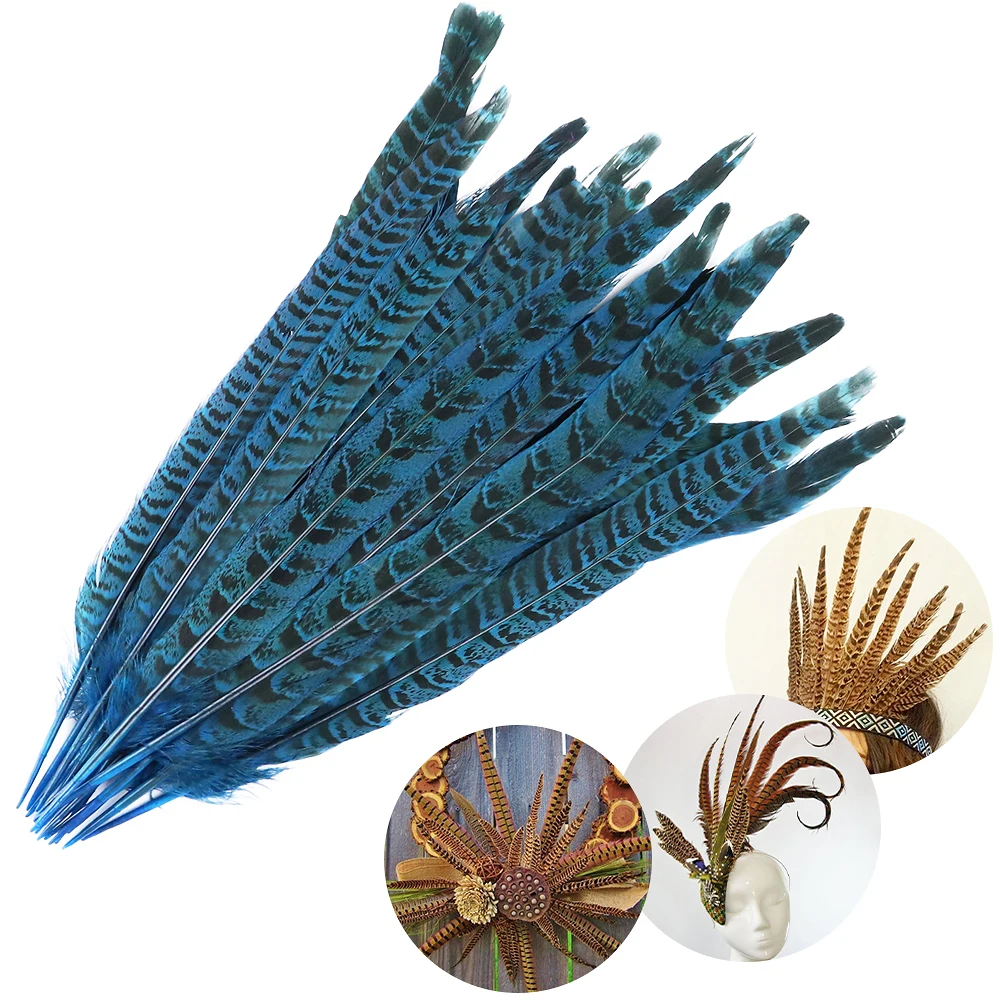 

10Pcs/Lot Natural Female Chicken Tail Feathers Decoration 25-30cn Chicken Feather Crafts Wedding Family Plumes Decoration