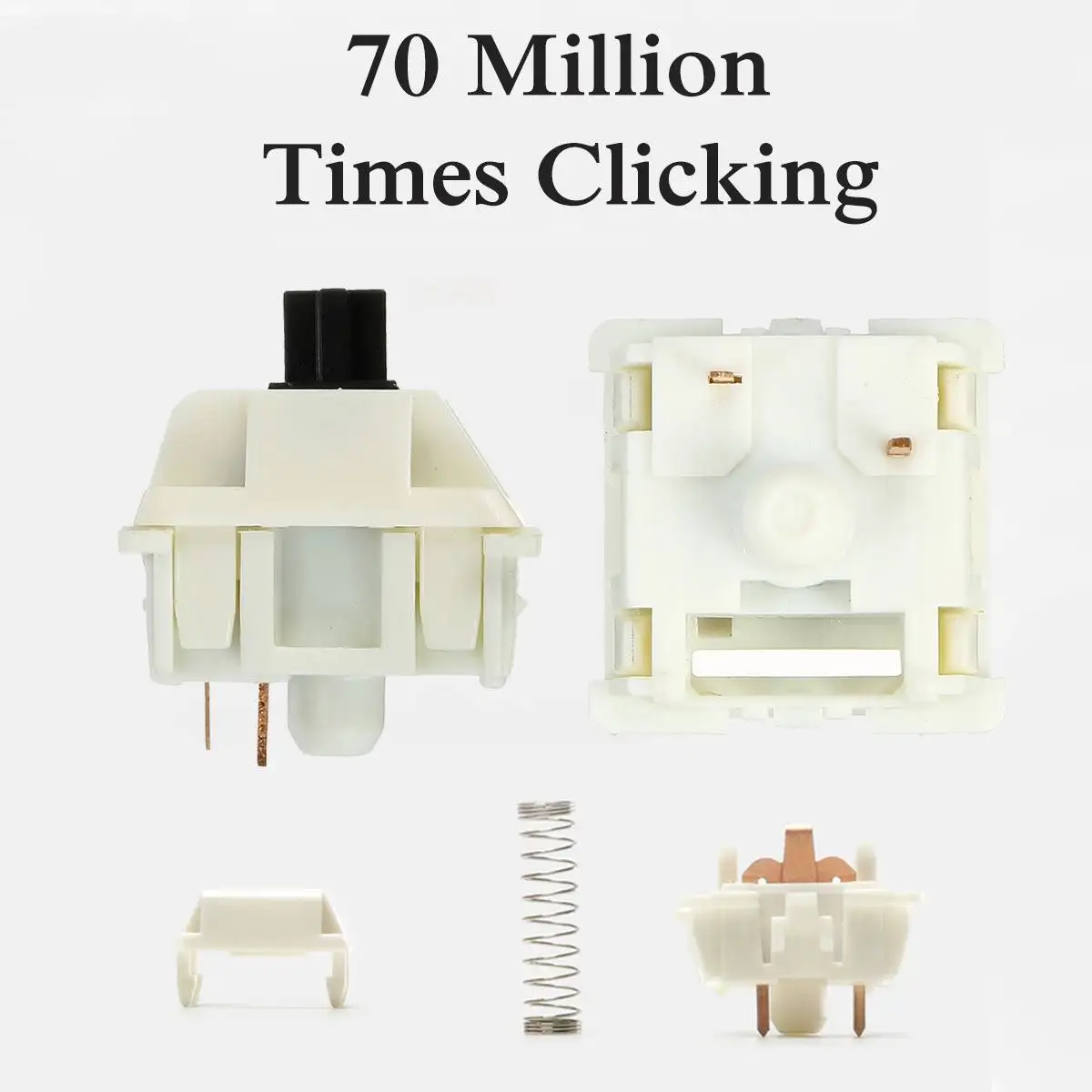 

New Arrival FEKER 108 Keys 3 Pin Mechanical Switch Keyboard Replacement Mechanical Keyboard Shaft Body DIY Mechanical Keyboard