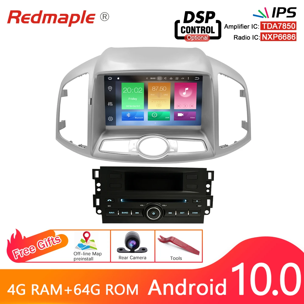 Android 8 0 автомобильный Радио DVD gps навигация мультимедийный плеер для Chevrolet Captiva Epica
