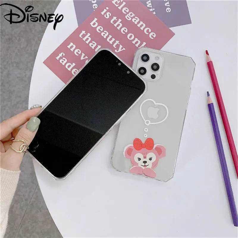 

Disney Star Duffy Bear Girl Phone Case for iPhone 6S/6SP/7/8P/SE/X/XR/XS/XSMAX/11/12Pro/12mini/11PROMAX Cute Cartoon Phone Cover