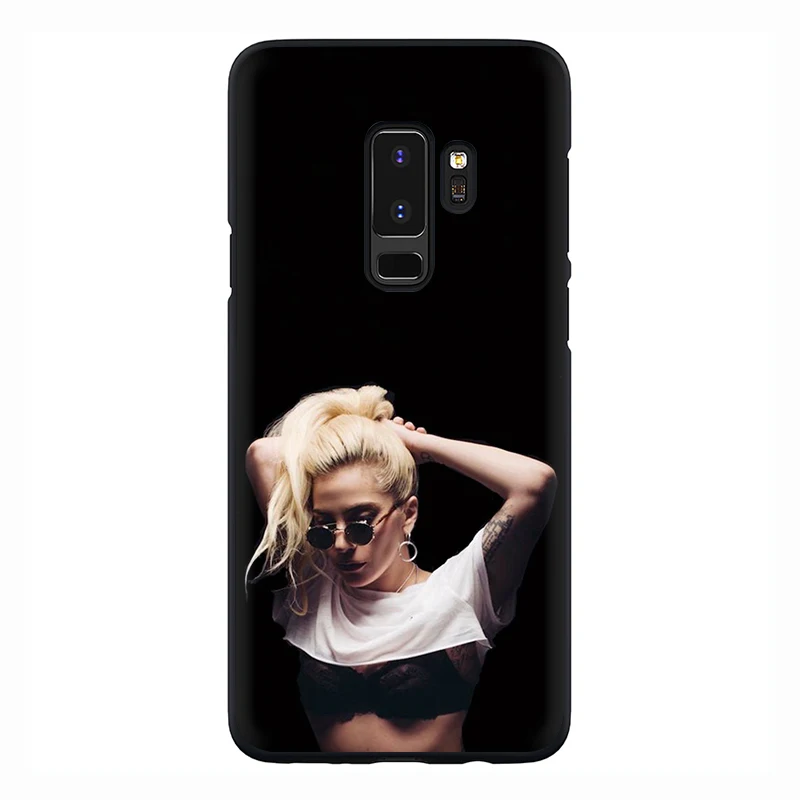 EWAU Lady Gaga силиконовый чехол для телефона для Samsung Galaxy S6 S7 край S8 S9 S10 плюс S10e Note 8, 9, 10, M10 20 30 40 - Цвет: B2