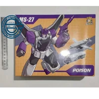 mini transformation robot mechanician model toy ms27 octane decepticon 3 changers autobots action figure toy collection gift