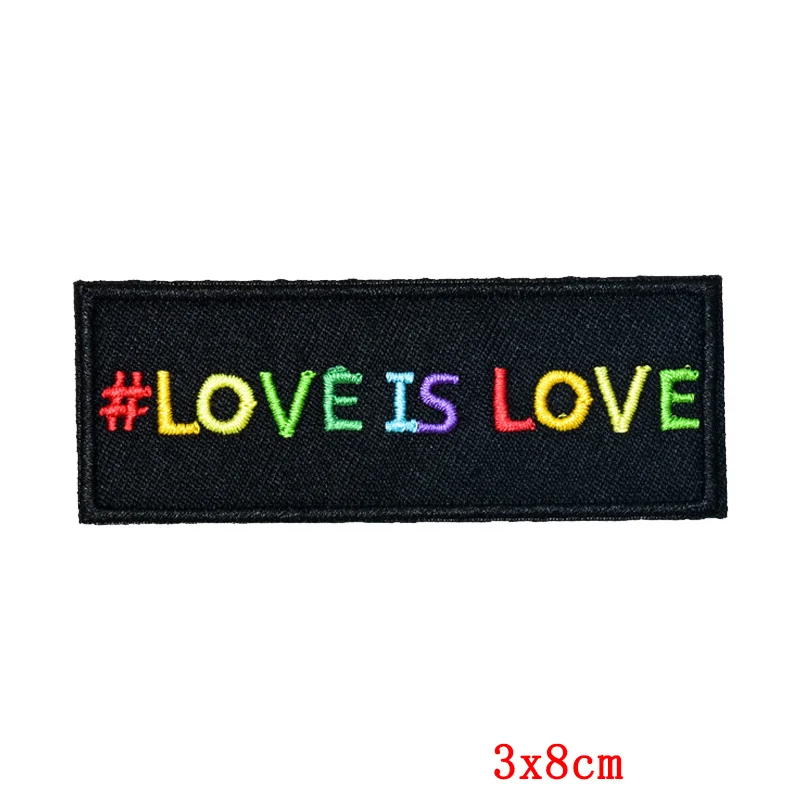 Тканевые наклейки Hippie для геев гордости вышитая нашивка сделай сам ЛГБТ полосы