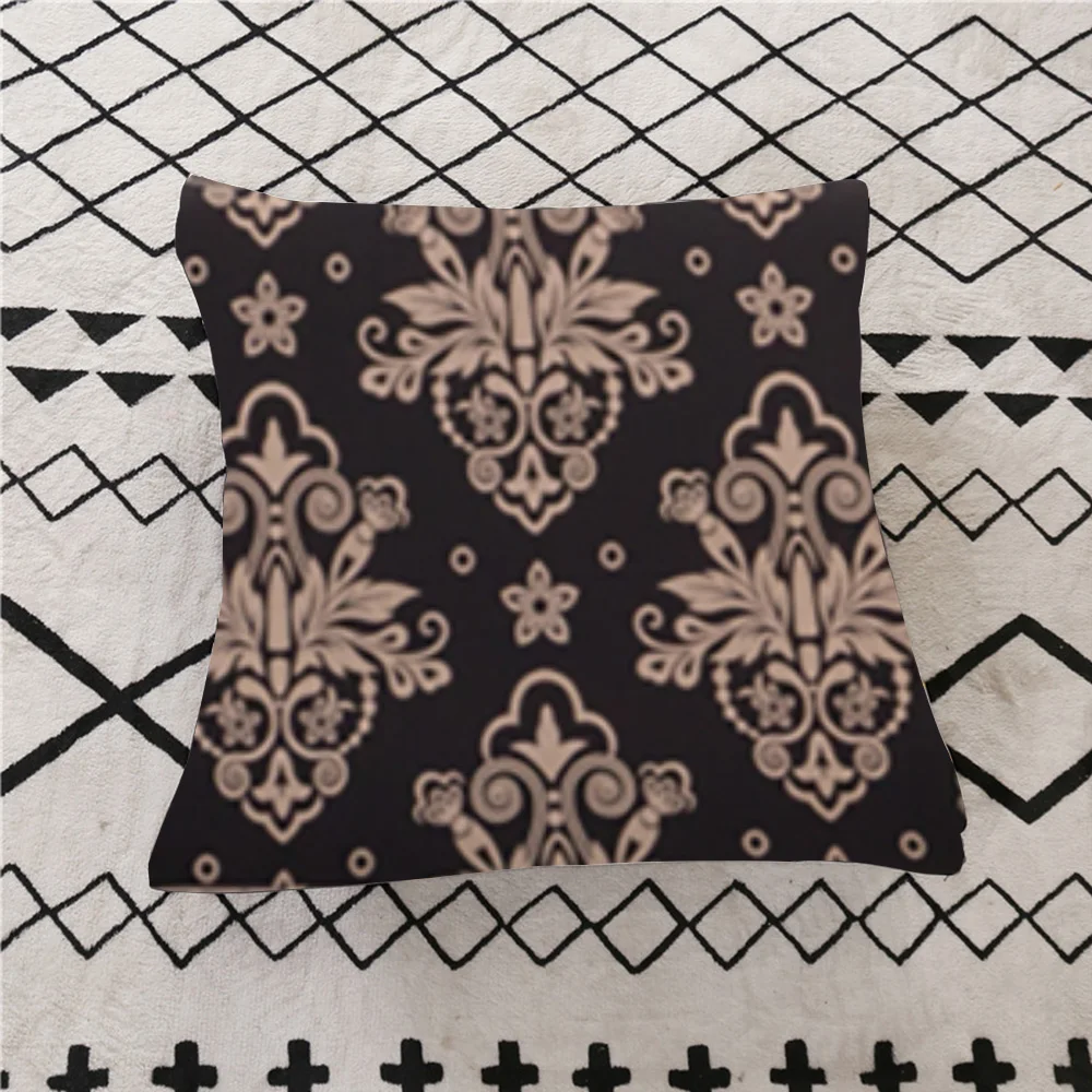 

2PC Printed Cushion Cover Sofa Pillowcases for Sofa Cushion Covers Decorative 45*45cm Flower Couch Covers