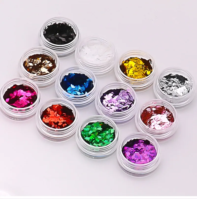 

1pcs Black Modeling Clay Sequin Glitter Filler Fluffy Slime Box Toys Children Charms Lizun Kit Accessories Funny Gift