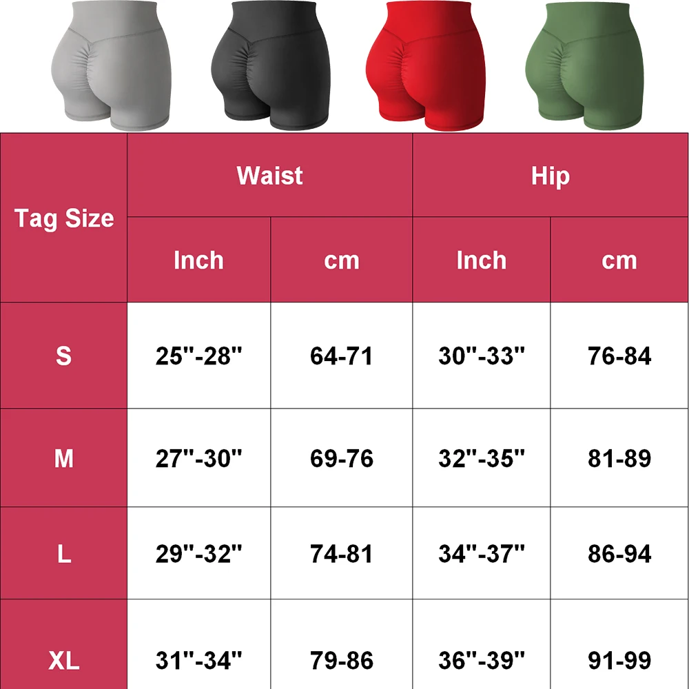 Shorts Women High Waist Fitness Workout Yoga Push Up Hip Super Stretchy Sports Running Biker Gym Leggings | Спорт и развлечения