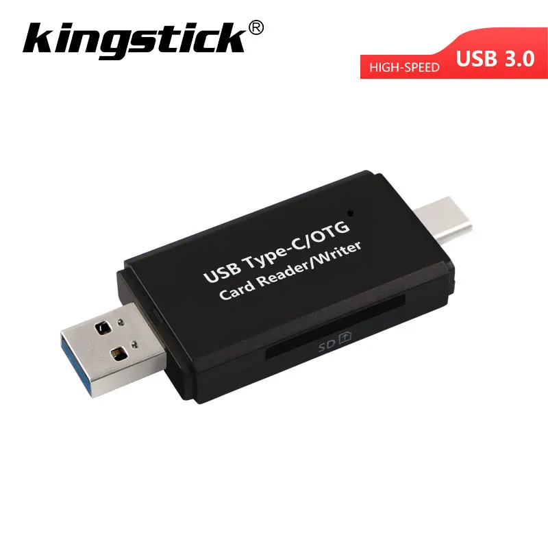 

USB 3.0 Memory Card Reader OTG Type C Adapter Mini Card Reader For Micro SD/TF Computer Laptop