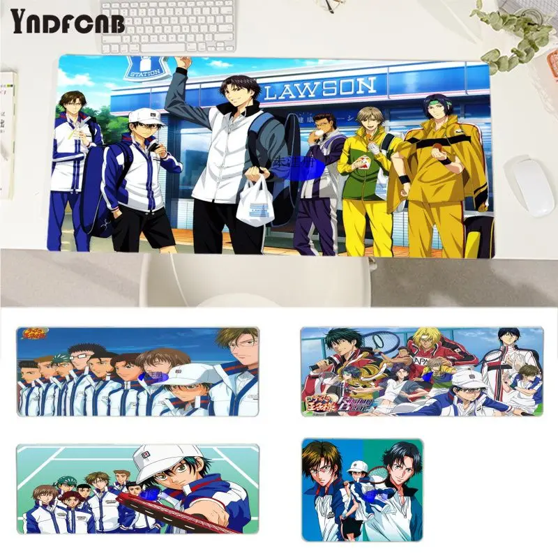 

Новый дизайн, большой коврик для мыши Tennis Prince, компьютерный коврик для компьютера, размер для коврика для мыши, коврик для клавиатуры, коврик...