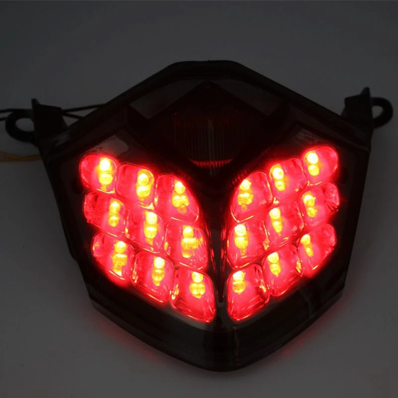 

Motorcycle Taillight LED Brake Lamp Turn Signal Lights for Kawasaki Z750 Z1000 Ninja ZX6R ZX10R Motorbike Tail Light