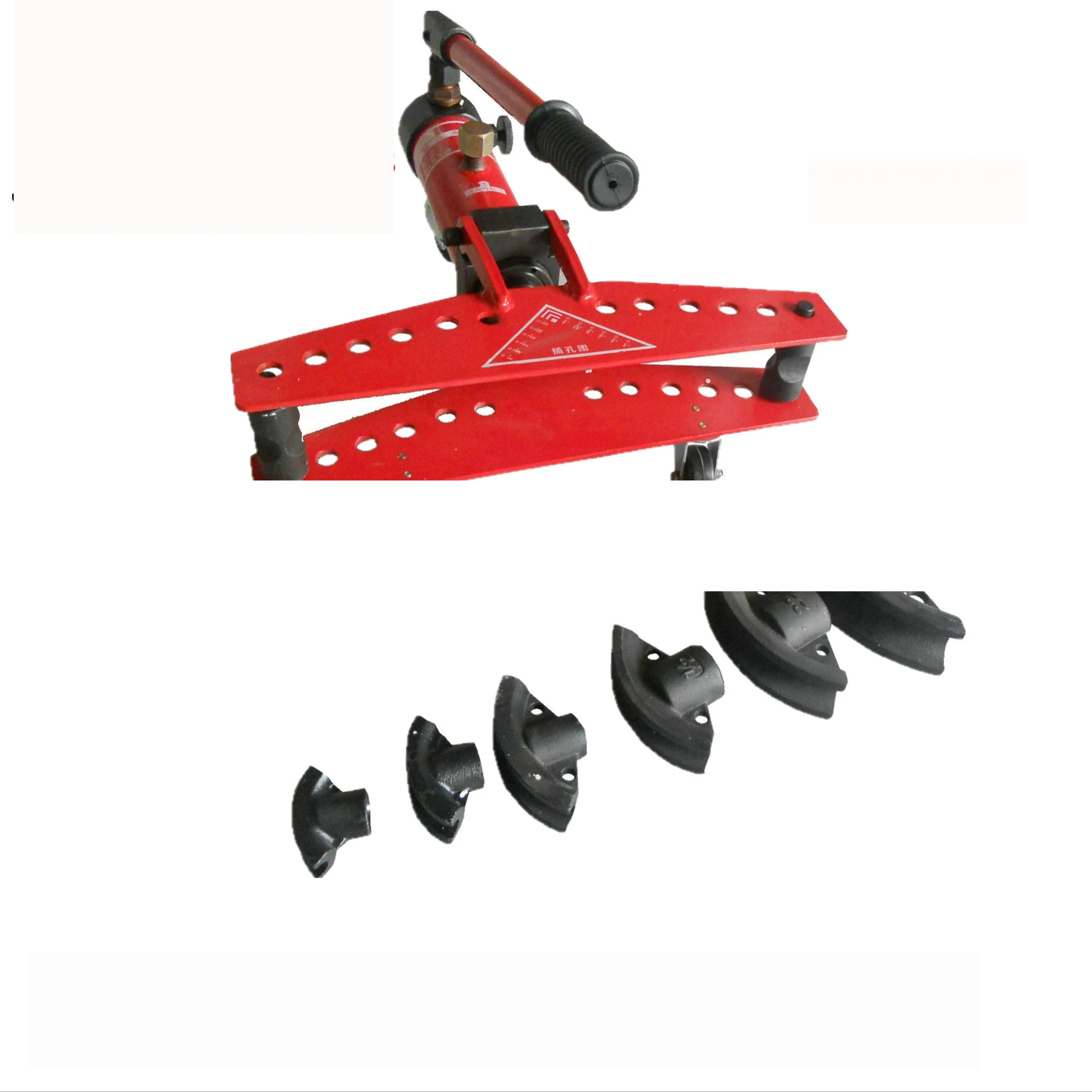 

Hydraulic pipe bender Manual hydraulic pipe bender galvanized pipe iron pipe steel pipe bending tool range 22-60mm