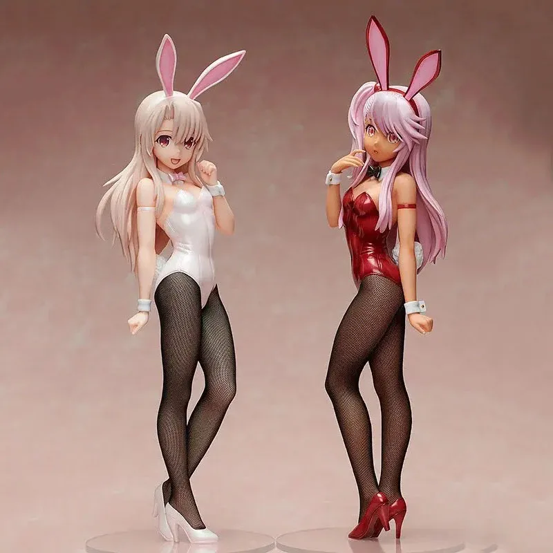 

Anime Bunny Girl Fate Kaleid Liner Illya Von Einzbern PVC Action Figure Adult Collection Model Doll Toy Gift