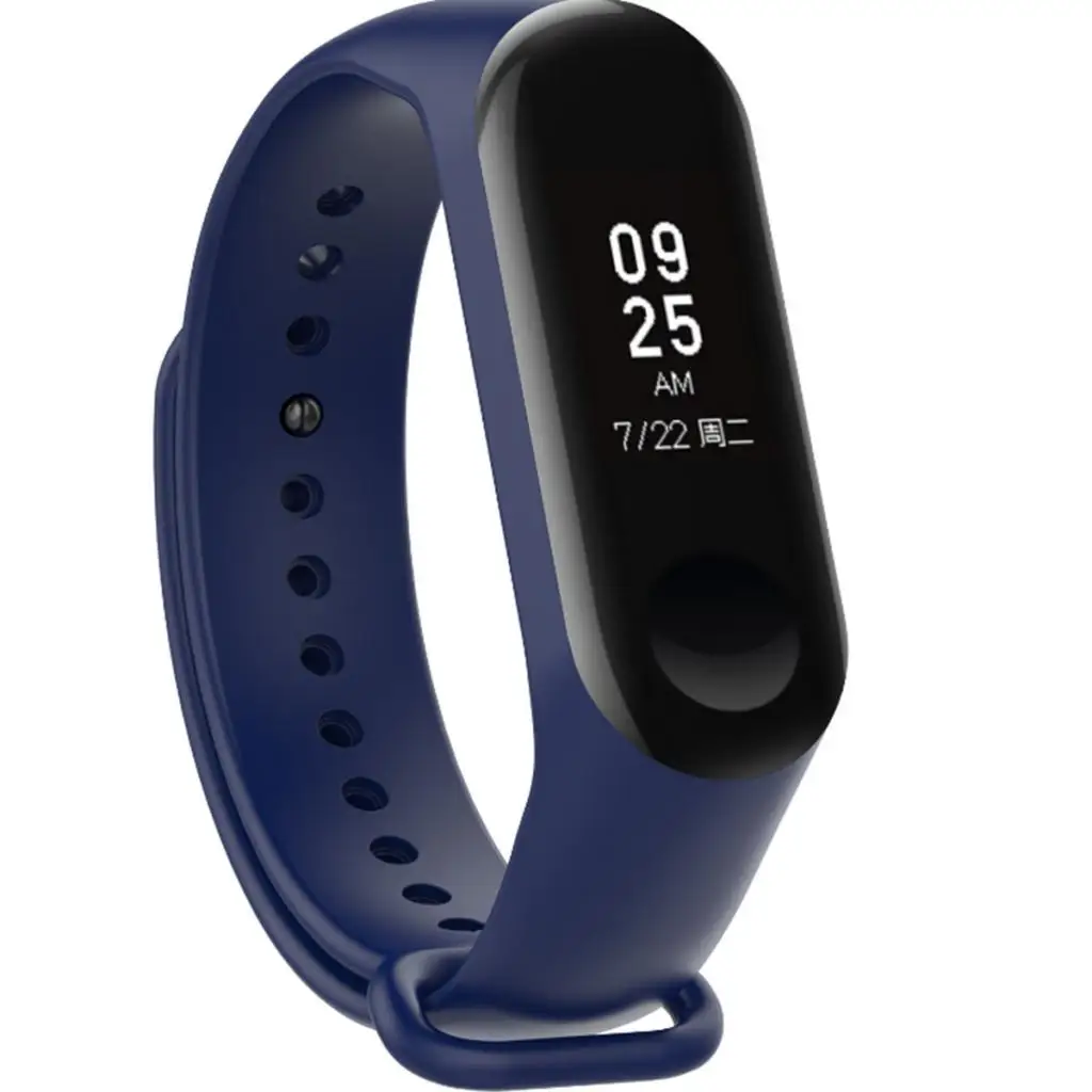 Водонепроницаемый силиконовый быстросъемный сменный ремешок для часов Xiaomi 3/4