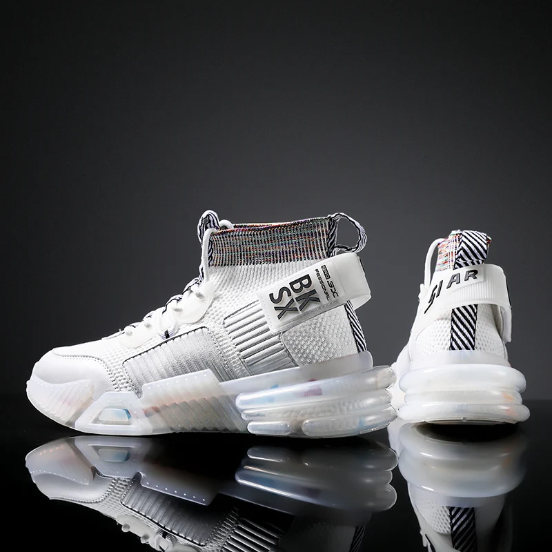 

New Men's Ankle Sneakers High Top Sport Boots for Man Athletics Trails Running Shoes Street Culture Youth Shoes Air Cushioning
