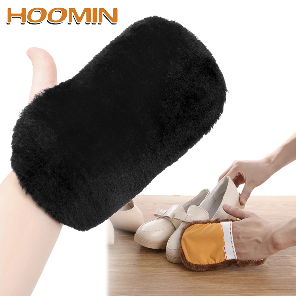 HOOMIN средств по уходу за обувью щетка произвольного цвета обуви Перчатки