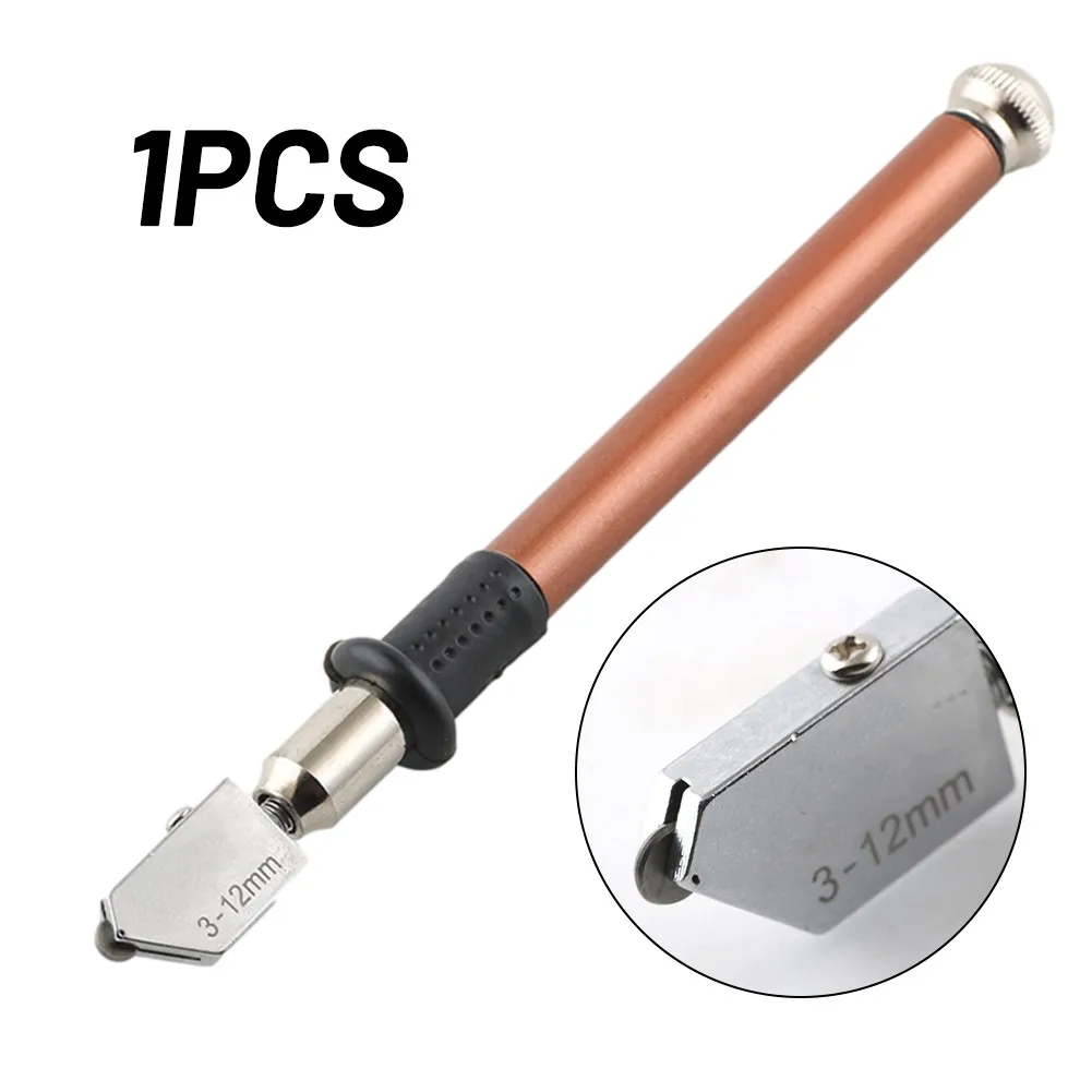 

1 Pcs Glass Cutter Cutting Tool W/ Diamond Tip Tungsten Carbide For Precision Professional Cutting Woodworking Tools Accessories