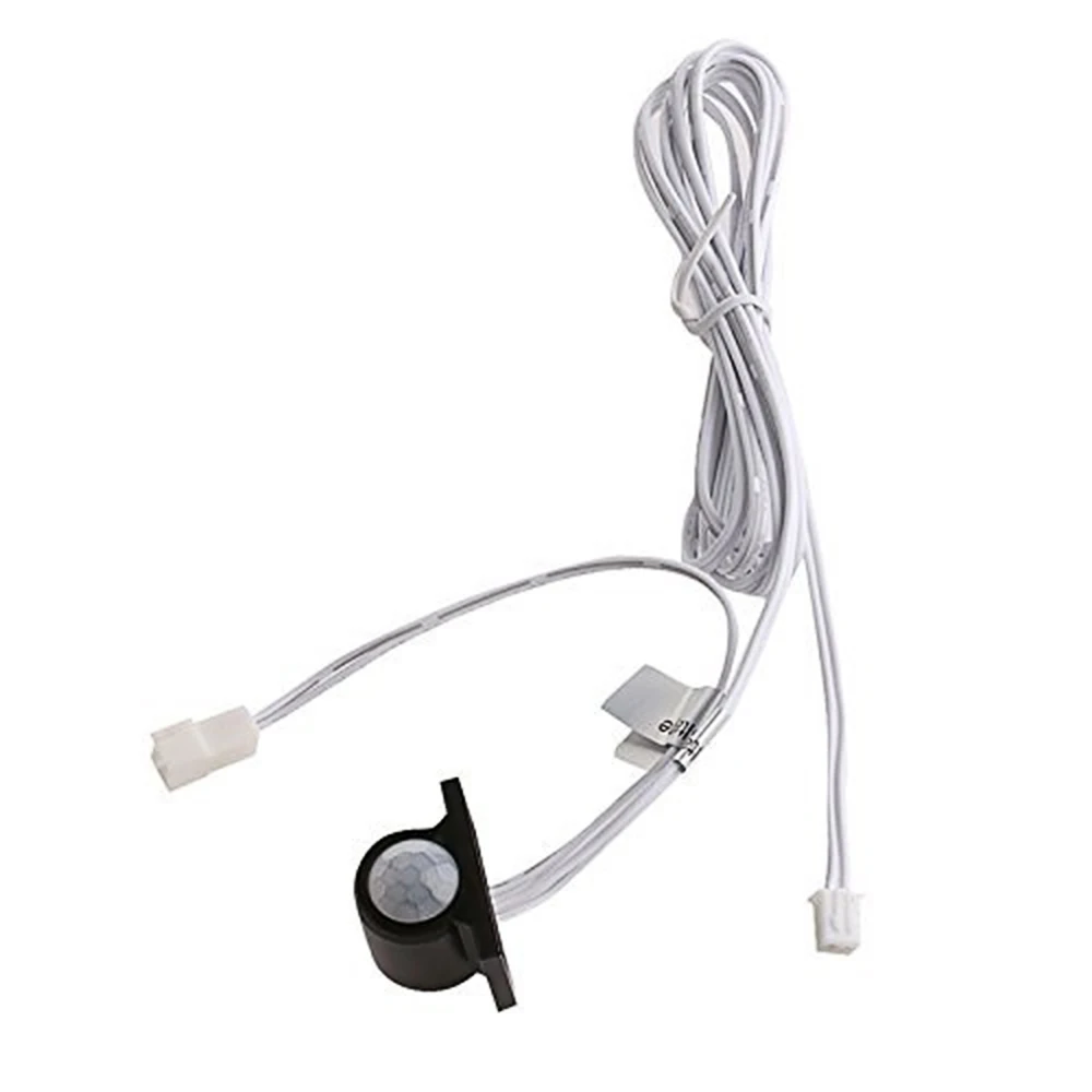 PIR Infrared switch 1 шт. инфракрасный датчик движения из PIR светильник переключатель открытый DC 12 В автоматический датчик детектор переключатель для Светодиодный Светильник Коридор черный/белый - Цвет: PIR Infrared switch