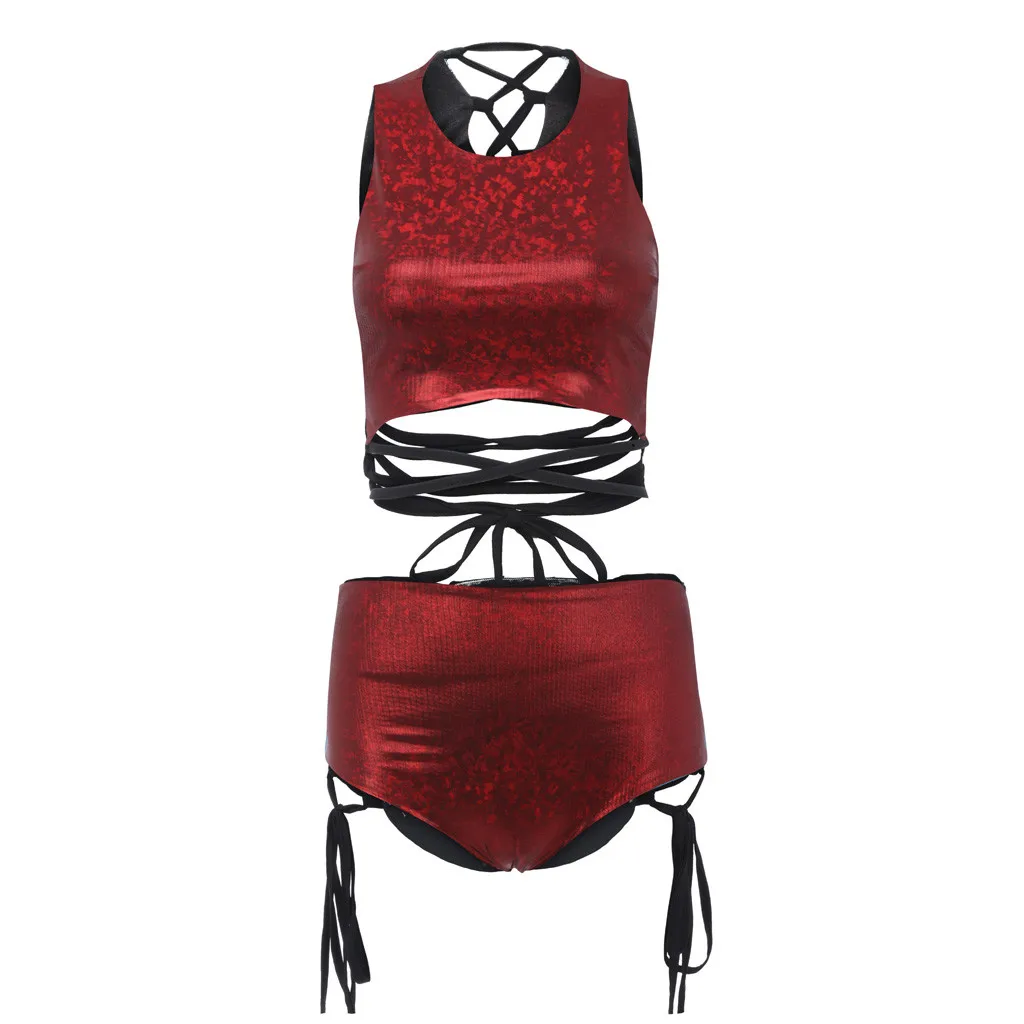 Фестиваль королева голографическая топ и Соблазнительные шорты для женщин из 2