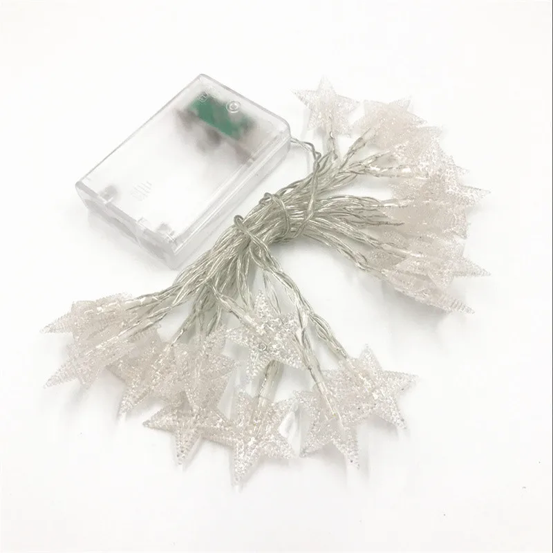 

2M 5M10M LED Star Fairy Garland String Lights New Year Christmas Tree Wedding Home Indoor Outdoor Decoration Battery USB 220V