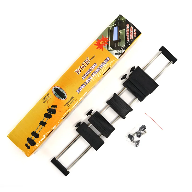 

Sharpening Stone Whetstone Holder Sink Bridge With Adjustable No-Slip Rubber For Easy Honing 304 Stainless Steel H5
