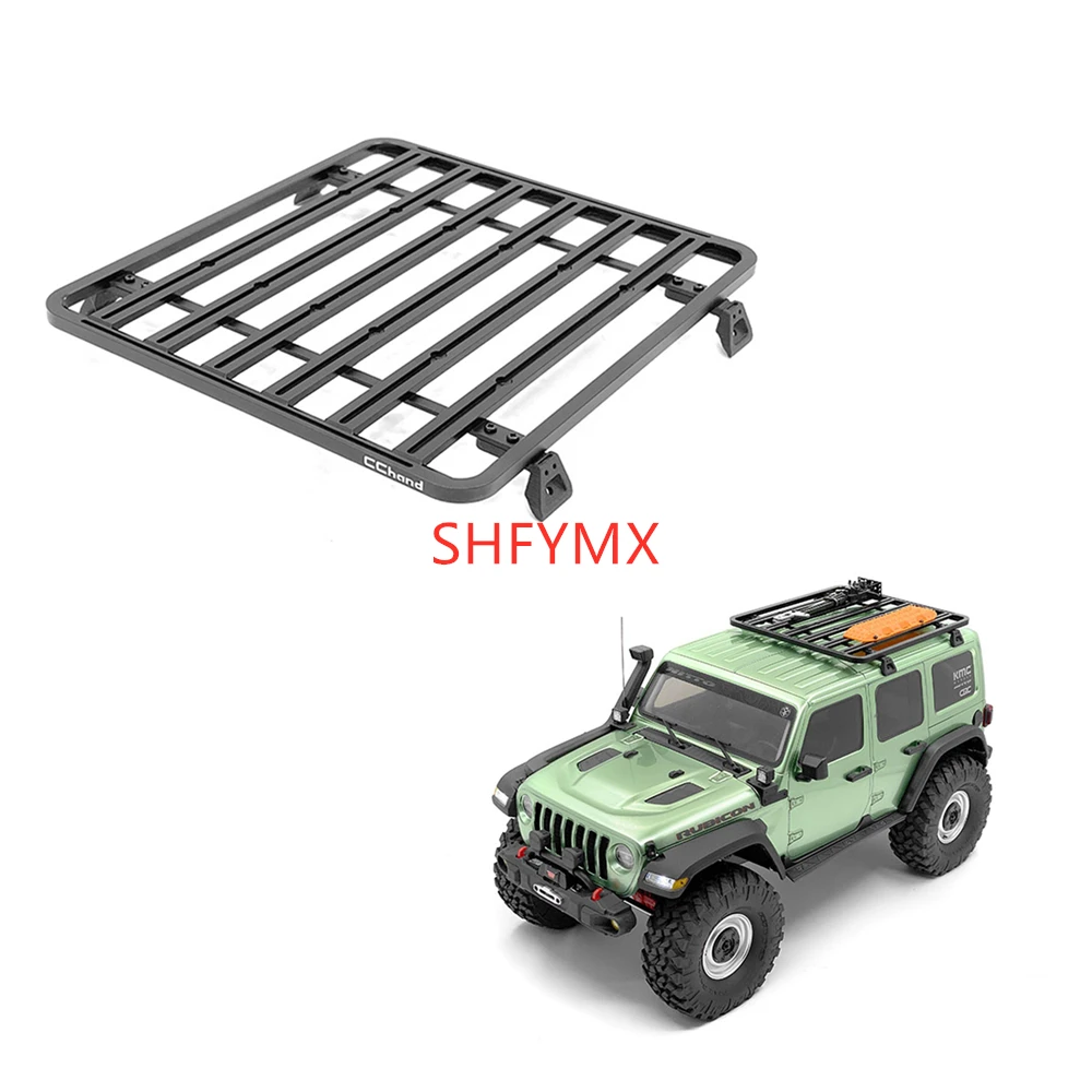 Rc автомобильный корпус металлический багажник на крышу для 1/10 весы игрушки